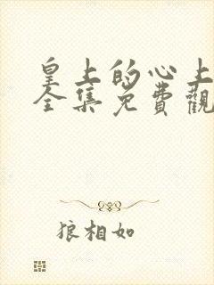 皇上的心上人后全集免费观看36集