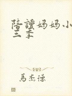 陪读妈妈小说第三季封面