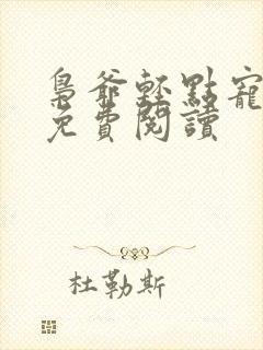 枭爷轻点宠全文免费阅读封面