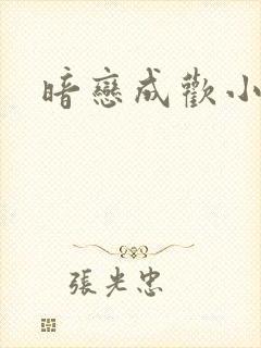 暗恋成欢小说