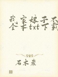 我家娘子不对劲全本txt下载