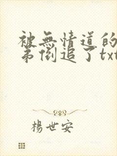 被无情道的小师弟倒追了txt