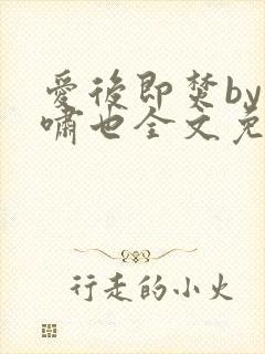 爱后即焚by林啸也全文免费阅读笔趣阁