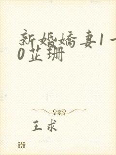 新婚娇妻1一40芷珊