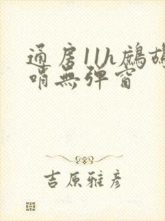 通房11h鹧鸪哨无弹窗