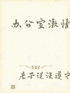 办公室激情小说封面
