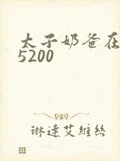 太子奶爸在花都5200