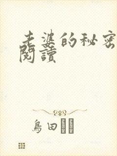 老婆的秘密免费阅读