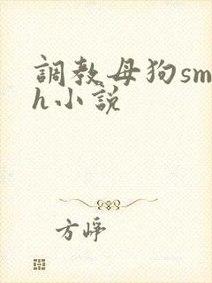 调教母狗sm高h小说封面