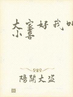 大家好 我叫林小喜