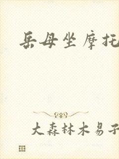 岳母坐摩托