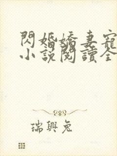 闪婚娇妻宠上天小说阅读全文