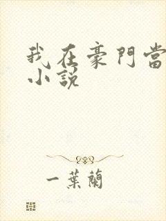 我在豪门当团宠小说封面