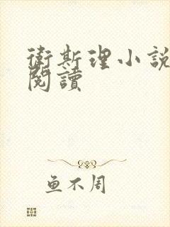 卫斯理小说在线阅读