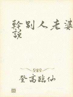 干别人老婆的小说