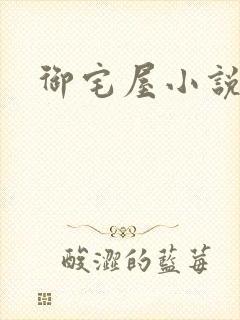 御宅屋小说封面