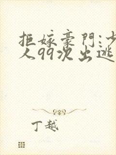 拒嫁豪门:少夫人99次出逃txt