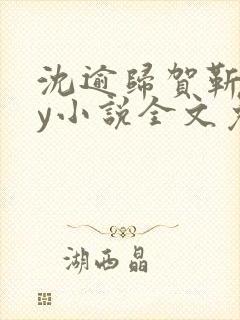 沈逾归贺靳野by小说全文免费阅读