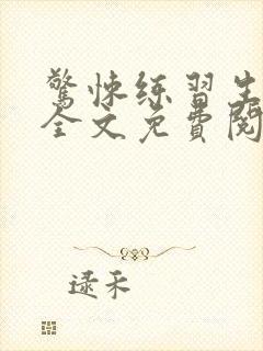 惊悚练习生小说全文免费阅读免费