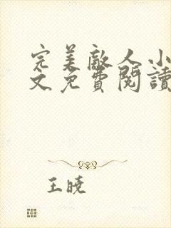 完美敌人小说全文免费阅读无弹窗封面