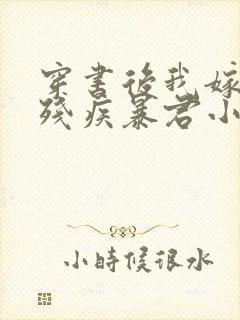 穿书后我嫁给了残疾暴君小说