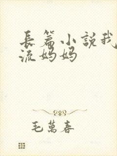 长篇小说我的风流妈妈