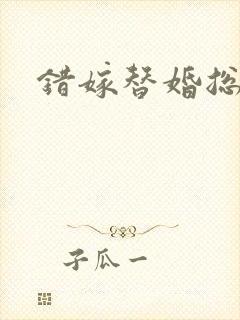 错嫁替婚总裁