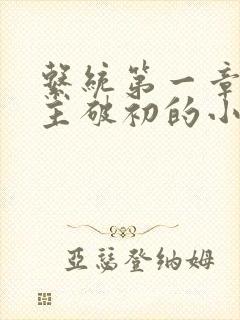 系统第一章给宿主破初的小说