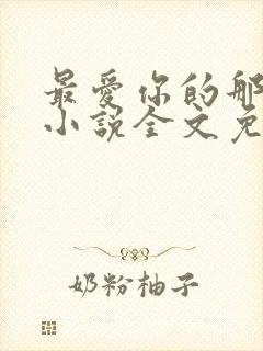 最爱你的那十年小说全文免费阅读