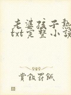 老婆孩子热炕头txt完整小说