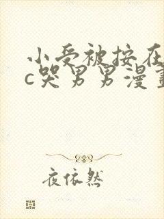 小受被按在墙上c哭男男漫画