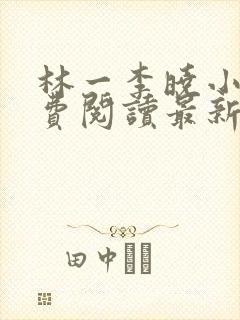 林一李晓小说免费阅读最新章节列表