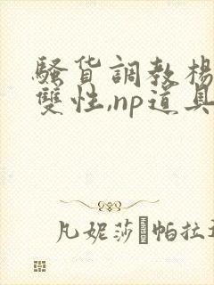 骚货调教杨洛(双性,np道具封面