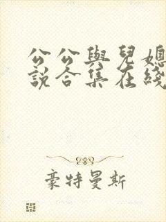公公与儿媳的小说合集在线阅读