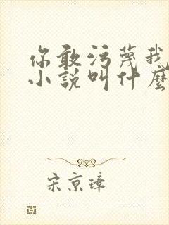 你敢污蔑我原著小说叫什么