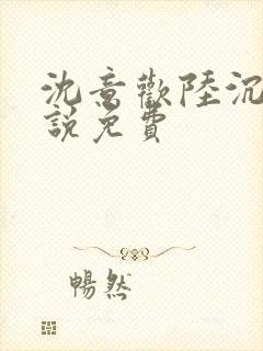 沈意欢陆沉舟小说免费封面
