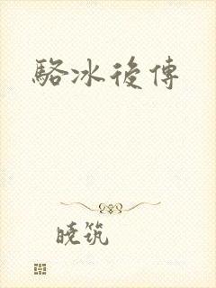 骆冰后传