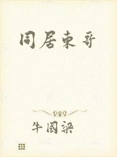 同居东哥封面
