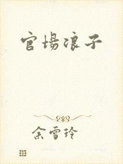 官场浪子封面
