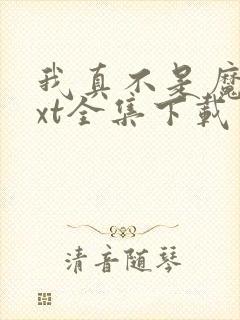 我真不是魔神txt全集下载