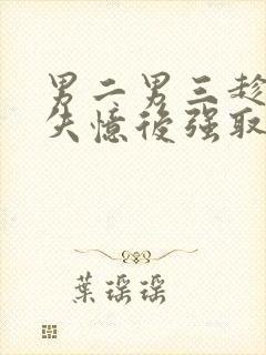 男二男三趁女主失忆后强取豪夺小说封面