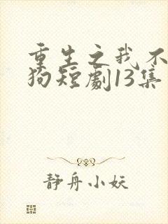 重生之我不是舔狗短剧13集