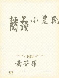 极品小农民在线阅读