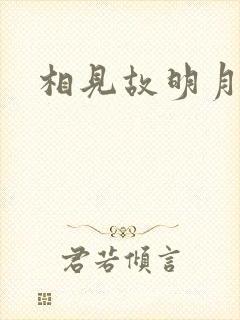 相见故明月