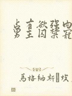 占有欲强肉多的男主囚禁宠文