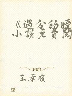 《过分的暧昧》小说免费阅读全文封面