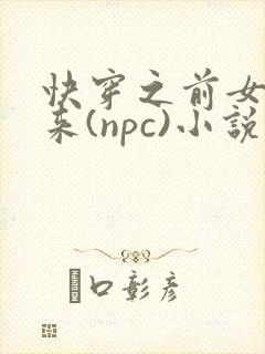 快穿之前女友归来(npc)小说免费阅读封面