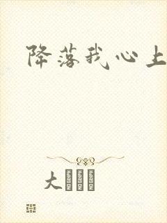 降落我心上