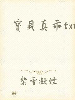 宝贝真乖txt