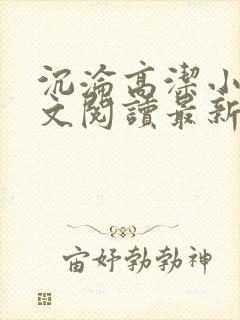 沉沦高洁小说全文阅读最新章节更新